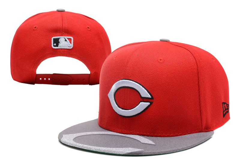 MLB Cincinnati Reds NE Snapback Hat #25